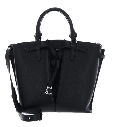 COCCINELLE Flores Handbag Grained Leather L Noir