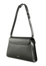 COCCINELLE Dorian Handbag Grained Leather Noir COCCINELLE Dorian Handbag Grained Leather Noir