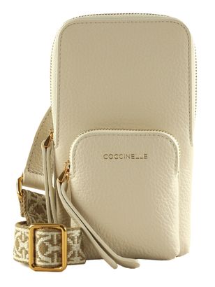 COCCINELLE Pixie Hi-Tech Phone Bag Blanco