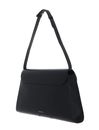COCCINELLE Dorian Handbag Grained Leather Noir COCCINELLE Dorian Handbag Grained Leather Noir