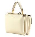 COCCINELLE Arlettis Handbag Grainy Leather Blanco