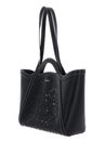 COCCINELLE Amalia Cow Perforation Handbag Noir COCCINELLE Amalia Cow Perforation Handbag Noir