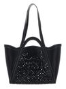 COCCINELLE Amalia Cow Perforation Handbag Noir COCCINELLE Amalia Cow Perforation Handbag Noir