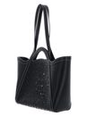 COCCINELLE Amalia Cow Perforation Handbag Noir COCCINELLE Amalia Cow Perforation Handbag Noir