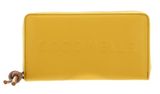 COCCINELLE Metallic Soft Wallet Grained Leather Soleado / Skin COCCINELLE Metallic Soft Wallet Grained Leather Soleado / Skin