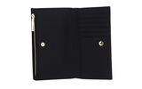 COCCINELLE Metallic Soft Wallet Noir COCCINELLE Metallic Soft Wallet Noir