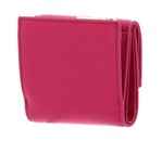 COCCINELLE Metallic Soft Wallet Grained Leather New Fucsia