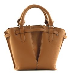 COCCINELLE handbag Flores Handbag Grained Leather S Cuir