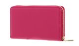 COCCINELLE Metallic Soft Wallet Grained Leather New Fucsia COCCINELLE Metallic Soft Wallet Grained Leather New Fucsia