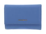 COCCINELLE Metallic Soft Wallet Grainy Leather Azul
