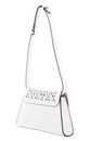 COCCINELLE Dew Cow Perforation Handbag Blanco COCCINELLE Dew Cow Perforation Handbag Blanco