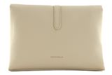 COCCINELLE Dorian Handbag Grained Leather Blanco