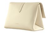 COCCINELLE Dorian Handbag Grained Leather Blanco