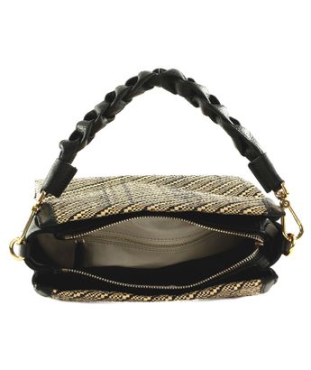 ハンドバッグ BOHEME BICOLOR STRAW HANDBAG COCCINELLE-Boheme-Bicolor-