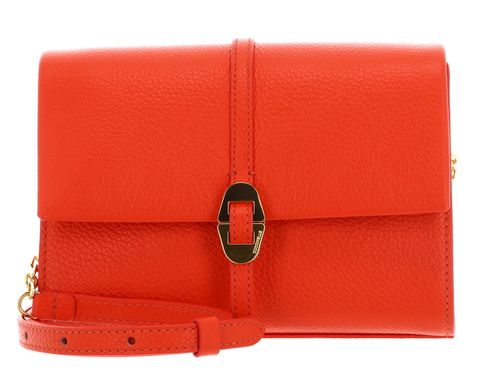COCCINELLE Dorian Mini Bag Grained Leather Gazpacho