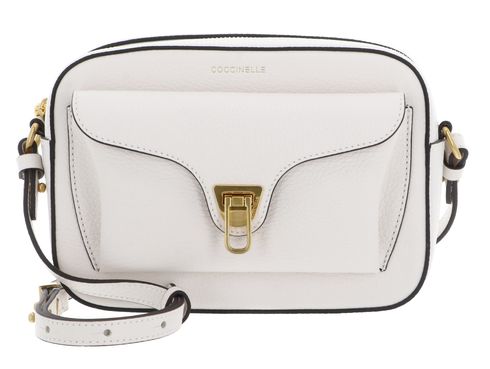 COCCINELLE Beat Soft Camera Bag Blanco