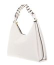 COCCINELLE Boheme Grana Double Shoulder Bag L Blanco / Skin