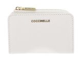 COCCINELLE Metallic Soft Credit Card Holder Blanco COCCINELLE Metallic Soft Credit Card Holder Blanco