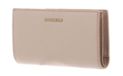 COCCINELLE Metallic Soft Wallet Rosette