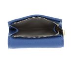 COCCINELLE Metallic Soft Wallet Grained Leather Azul