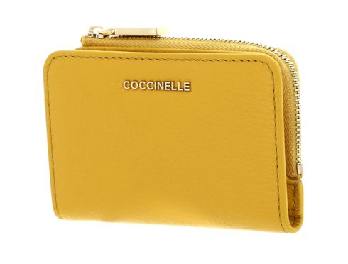 COCCINELLE Metallic Soft Credit Card Holder Soleado