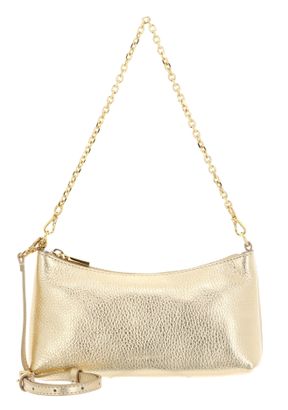 COCCINELLE Aura Mini Bag Grained Leather Golden