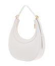 COCCINELLE Whisper Grained Leather Mini Bag Blanco COCCINELLE Whisper Grained Leather Mini Bag Blanco