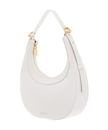 COCCINELLE Whisper Grained Leather Mini Bag Blanco COCCINELLE Whisper Grained Leather Mini Bag Blanco
