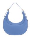 COCCINELLE Whisper Grained Leather Mini Bag Azul COCCINELLE Whisper Grained Leather Mini Bag Azul