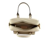 COCCINELLE Beat Soft Handbag Grained Leather Blanco COCCINELLE Beat Soft Handbag Grained Leather Blanco