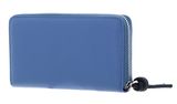 COCCINELLE Metallic Soft Wallet Grained Leather Azul / Midnight B