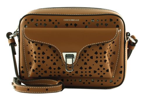 COCCINELLE Beat Cow Perforation Handbag Cuir