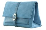 COCCINELLE Dorian Suede Handbag Azul / Azul