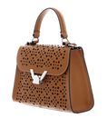 COCCINELLE Dew Cow Perforation Handbag Cuir