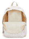 kipling Elevated Jacquard Delia Backpack M Palm Beige Jacquard kipling Elevated Jacquard Delia Backpack M Palm Beige Jacquard