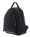 COCCINELLE Malory Backpack Grained Leather M Noir COCCINELLE Malory Backpack Grained Leather M Noir