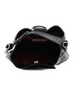 COCCINELLE Malory Handbag Grained Leather Noir COCCINELLE Malory Handbag Grained Leather Noir