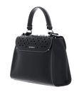 COCCINELLE Dew Cow Perforation Handbag Noir