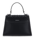 COCCINELLE Dew Cow Perforation Handbag Noir