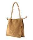 COCCINELLE Dulse Suede Handbag Skin / Skin COCCINELLE Dulse Suede Handbag Skin / Skin