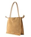 COCCINELLE Dulse Suede Handbag Skin / Skin COCCINELLE Dulse Suede Handbag Skin / Skin