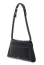 COCCINELLE Dew Cow Perforation Handbag Noir