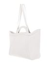COCCINELLE Amalia Grained Leather Shopper Blanco COCCINELLE Amalia Grained Leather Shopper Blanco