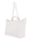 COCCINELLE Amalia Grained Leather Shopper Blanco COCCINELLE Amalia Grained Leather Shopper Blanco