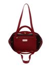 COCCINELLE Amalia Grained Leather Shopper Sangria COCCINELLE Amalia Grained Leather Shopper Sangria