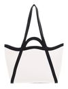 COCCINELLE Amalia Bicolor Handbag Blanco / Noir COCCINELLE Amalia Bicolor Handbag Blanco / Noir