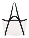 COCCINELLE Amalia Bicolor Handbag Blanco / Noir COCCINELLE Amalia Bicolor Handbag Blanco / Noir