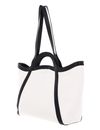 COCCINELLE Amalia Bicolor Handbag Blanco / Noir COCCINELLE Amalia Bicolor Handbag Blanco / Noir