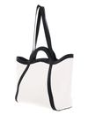 COCCINELLE Amalia Bicolor Handbag Blanco / Noir COCCINELLE Amalia Bicolor Handbag Blanco / Noir