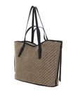 COCCINELLE New Never Without Bag Bicolor Straw Handbag Multi Noir / Noir COCCINELLE New Never Without Bag Bicolor Straw Handbag Multi Noir / Noir